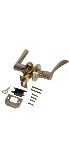 Ручка защелка DK610/BL AB-PS (без фик.) бронза