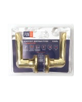 Ручка защелка DK610/BL PB-BK (фик.) золото