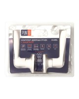 Ручка защелка DK610/BL WH-ET (кл./фик.) белый