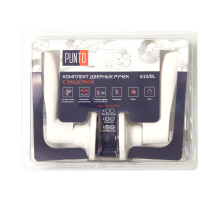 Ручка защелка DK610/BL WH-ET (кл./фик.) белый