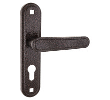 Ручка дверная на планке РФ1-55.03 (медь)