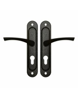 Ручка дверная на планке РФ1-55.17 (черный)