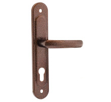 Ручка дверная на планке РФ1-68.02 медь