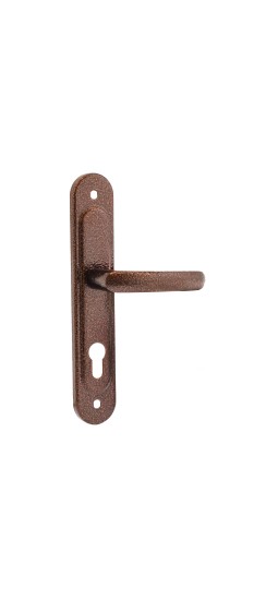 Ручка дверная на планке РФ1-68.02 медь