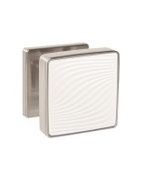 Ручка раздельная K.EST.Q52.GIPNOZ SN/WH-3 матовый никель/белый