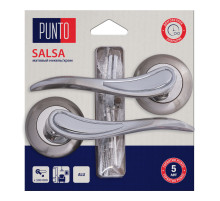 Ручка раздельная LM/A R.TL54.SALSA/HD SN/CP-3 матовый никель/хром