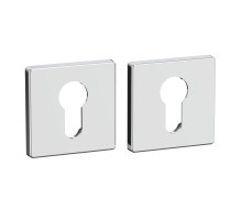 Накладка под цилиндр ET.K.EST.Q52 CP-8 хром