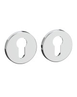 Накладка под цилиндр ET.R.EST.R52 CP-8 хром