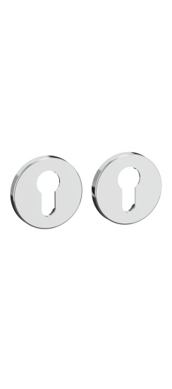 Накладка под цилиндр ET.R.EST.R52 CP-8 хром