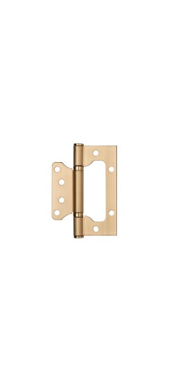 Петля универсальная без врезки IN4000W SSG (100/P-2B 100x2,3) сатин.золото