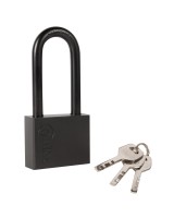 Замок навесной PK-1550L 3 key диск.ключ  длиная дужка