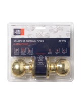 Ручка защелка DK672/BL PB-PS (без фик.) золото