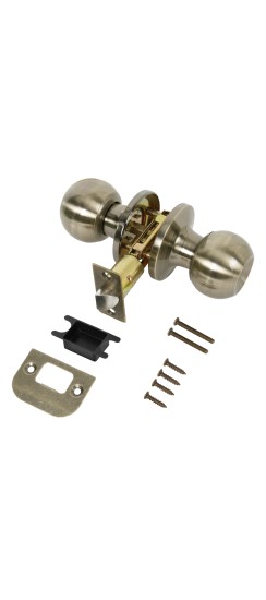 Ручка защелка DK672/BL AB-PS (без фик.) бронза