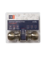 Ручка защелка DK672/BL AB-ET (кл./фик.) бронза