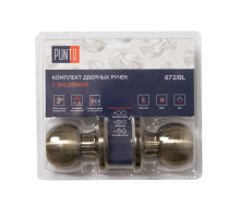 Ручка защелка DK672/BL AB-ET (кл./фик.) бронза