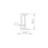 Стеновой Armadillo (Армадилло) профиль SLD.Comfort-PRO/3000 bracket AL алюминий