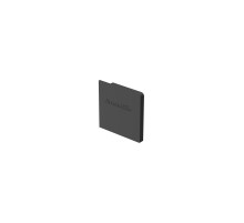 Торцевая заглушка для верхней направляющей с крышкой SLD.Comfort-PRO.End cap BL черный (2 шт.)