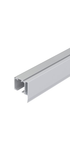 Комплект верхняя направляющая + декор.накладка SLD.Comfort-PRO.KIT/3000 track + dec (3м) AL Алюминий