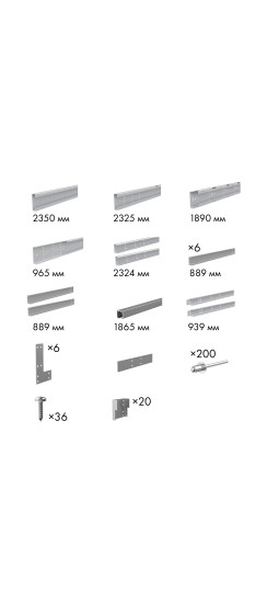 Пенал для скрытой раздвижной системы SLD.Comfort-PENAL caseta 900/2300