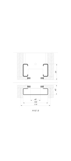Комплект для обрамления пенала SLD.Comfort-PENAL frame AL