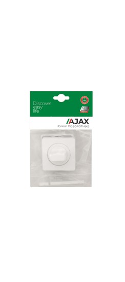 Ручка поворотная BK6.K.JK51 (BK6 JK) WH-19 белый