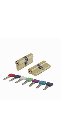 Цилиндровый механизм MaxPro7000Key70mm(30+10+30) SSG сатин.золото 7key