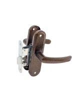 Защелка врезная ЗЩ1-45А (бронза)