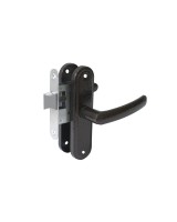 Защелка врезная ЗЩ1-45А (черный)