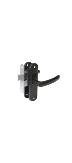 Защелка врезная ЗЩ1-45А (черный)