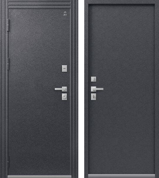 Входная дверь Термо-1 Антрацит муар + Антрацит муар
