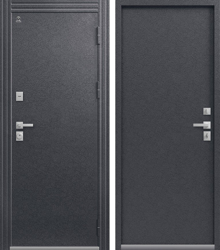 Входная дверь Термо-1 (2026) Антрацит муар + Антрацит муар