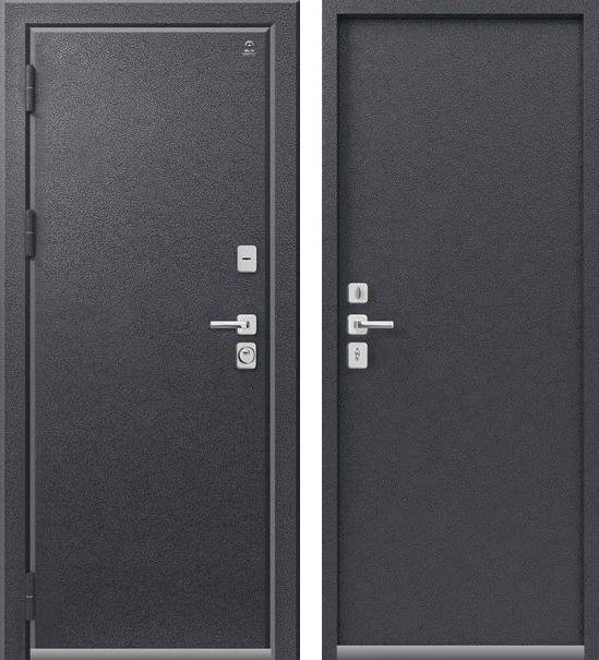 Входная дверь Термо-3 Антрацит муар + Антрацит муар