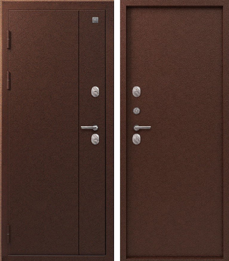 Входная дверь Термо-111 Медь антик + Медь антик